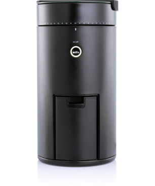 WILFA Svart Uniform WSFB-100B Kaffeemühle Schwarz (80 Watt, Langlebiges 58 mm großes Scheibenmahlwerk aus Edelstahl, 41 Einste