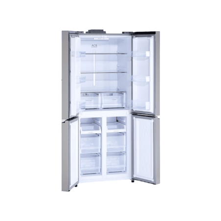 WOLKENSTEIN WCD400A++NF IX Side-by-Side (331 kWh/Jahr, F, 184,50 cm hoch, Inox)