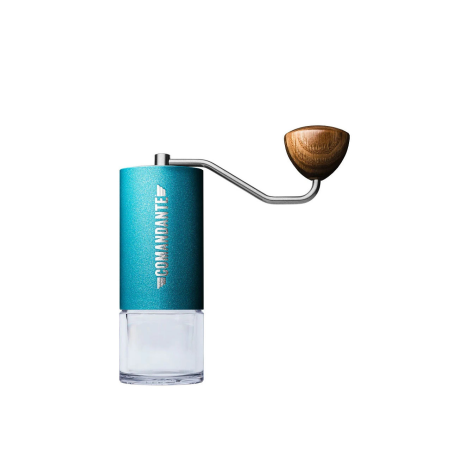 COMANDANTE C40 MK4 Nitro Blade Kaffeemühle Alpine Lagoon, Edelstahlmahlwerk)