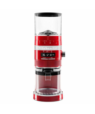 KITCHENAID 5KCG8433ECA ARTISAN LIEBESAPFELROT Kaffeemühle Liebesapfelrot (150 Watt, Mahlkegel aus Edelstahl)