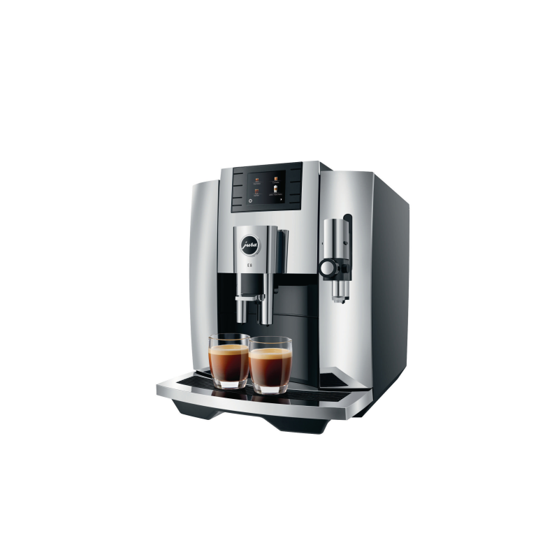 JURA E8 (EB) Kaffeevollautomat Chrom JURA E8 (EB) Kaffeevollautomat Chrom