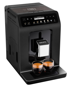 KRUPS EA 8948 EVIDENCEPLUS BLACK METALLIC Kaffeevollautomat Schwarz-Metallic
