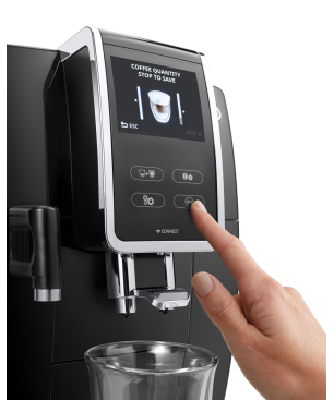 DELONGHI Dinamica Plus ECAM370.85.B Kaffeevollautomat Schwarz