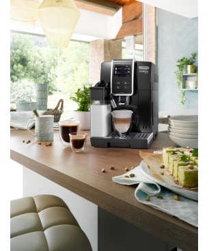 DELONGHI Dinamica Plus ECAM370.85.B Kaffeevollautomat Schwarz
