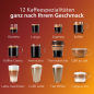 PHILIPS EP5447/90 Serie 5400 LatteGo 12 Kaffeespezialitäten Kaffeevollautomat Schwarz/Chrom