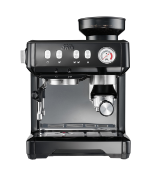 SOLIS OF SWITZERLAND 1018 Grind & Infuse Compact Espressomaschine Espressomaschine | Bohnenmühle | Teemaschine | Milchaufschäu