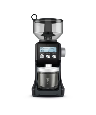 SAGE KAFFEEMÜHLE THE SMART GRINDER PRO BLACK TRUFFLE Kaffeemühle Schwarz (165 Watt, Kegelmahlwerk aus Edelstahl)