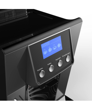 ACOPINO Latina Kaffeevollautomat schwarz/ silber
