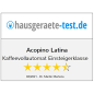 ACOPINO Latina Kaffeevollautomat schwarz/ silber