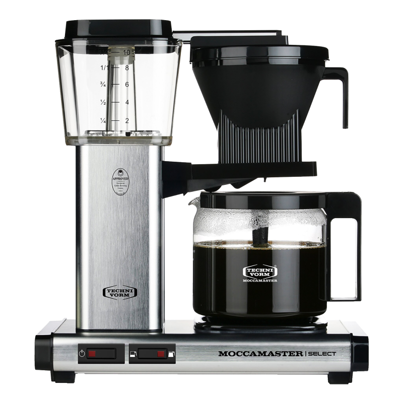 MOCCAMASTER KBG Select Filterkaffeemaschine Brushed MOCCAMASTER KBG Select Filterkaffeemaschine Brushed