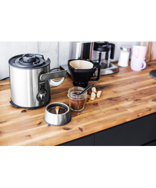 GASTROBACK 40153 Design Multijuicer Digital Pro Entsafter 1300 Watt, Silber