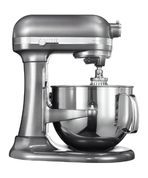 KITCHENAID 5KSM7580XEMS SILBER Küchenmaschine Silber (Rührschüsselkapazität: 6,9 Liter, 500 Watt)