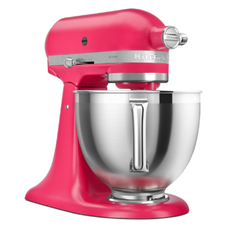KITCHENAID Artisan 4,8 Liter - 5KSM195PSEHI Küchenmaschine Hibiskus (300 Watt)