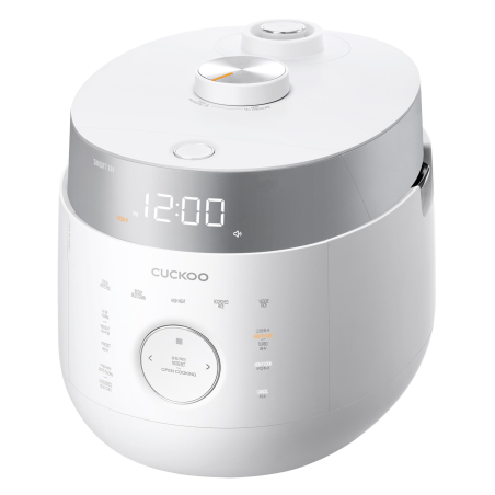 CUCKOO CRP-LHTR1009F 1,8L Reiskocher (1455 Watt, Weiß/Silber)