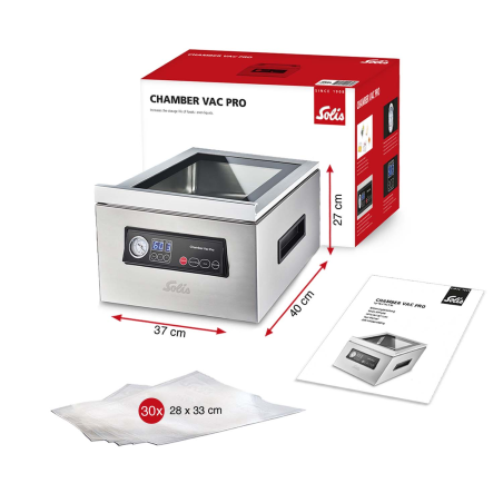 SOLIS OF SWITZERLAND Chamber Vac Pro 5702 Vakuumiergerät Grau
