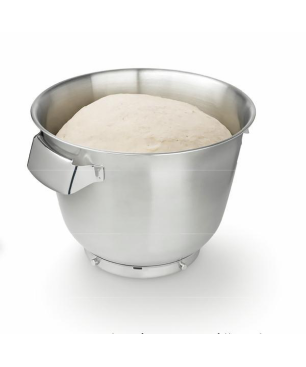 BOSCH MUM9AX5S00 OptiMUM Küchenmaschine Platinsilber (Rührschüsselkapazität: 5,5 Liter, 1500 Watt)