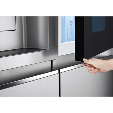 LG GSXV91BSAE Side-by-Side (E, 1790 mm hoch, Brushed Steel)