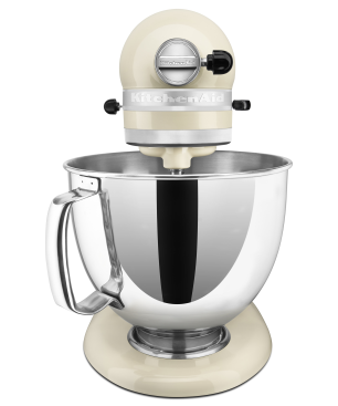 KITCHENAID 5KSM175PSEAC Artisan Küchenmaschine Almond Creme (Rührschüsselkapazität: 4,8 Liter, 300 Watt)