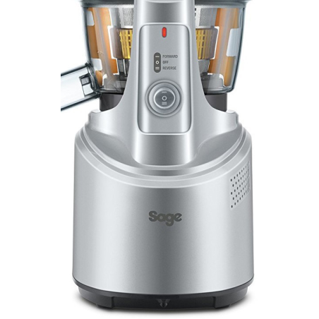 SAGE SJS700SIL4EEU1 The Big Squeeze Entsafter 240 Watt, Silber/Transparent