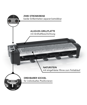 MAXXMEE 02119 Raclette