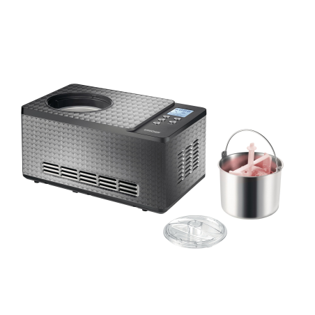 UNOLD 48897 EISMASCHINE LIMITED EDITION Eismaschine (150 Watt, Edelstahl)