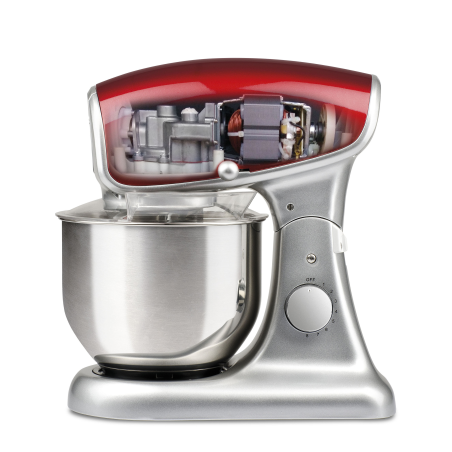 TREVIDEA G2007506 Küchenmaschine rot (1200 Watt)