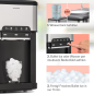 KLARSTEIN Aqueous Eiswürfelmaschine (100 Watt, Silber) KLARSTEIN Aqueous Eiswürfelmaschine (100 Watt, Silber)
