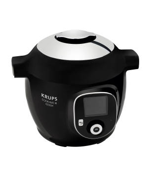 KRUPS CZ7158 Cook4Me+ Connect Multikocher Schwarz/Grau (Rührschüsselkapazität: 6 Liter, 1600 Watt)