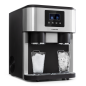 KLARSTEIN Eiszeit Crush Eiswürfelmaschine (500 Watt, Silber) KLARSTEIN Eiszeit Crush Eiswürfelmaschine (500 Watt, Silber)