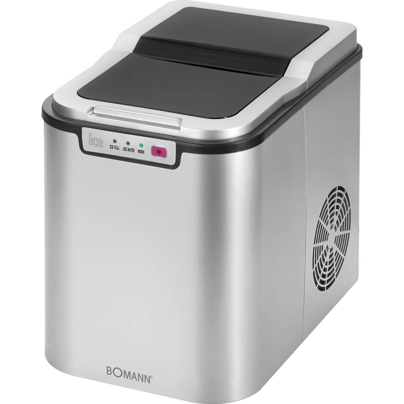 BOMANN EWB 1027 SILBER Eiswürfelmaschine (90 Watt, Slber) BOMANN EWB 1027 SILBER Eiswürfelmaschine (90 Watt, Slber)