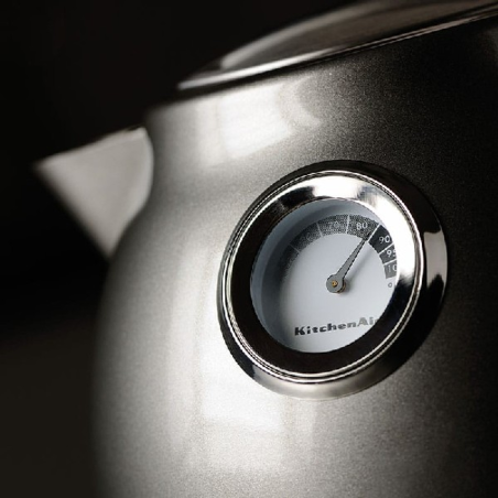 KITCHENAID 5KEK1522EMS ARTISAN MED Wasserkocher, Medaillon-Silber