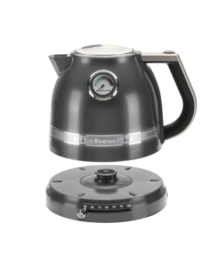 KITCHENAID 5KEK1522EMS ARTISAN MED Wasserkocher, Medaillon-Silber