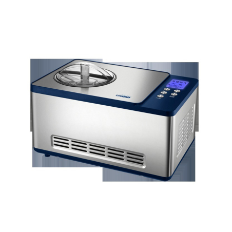 UNOLD 48818 SCHUHBECK EISMASCHINE Eismaschine (150 Watt, Edelstahl/Schwarz)