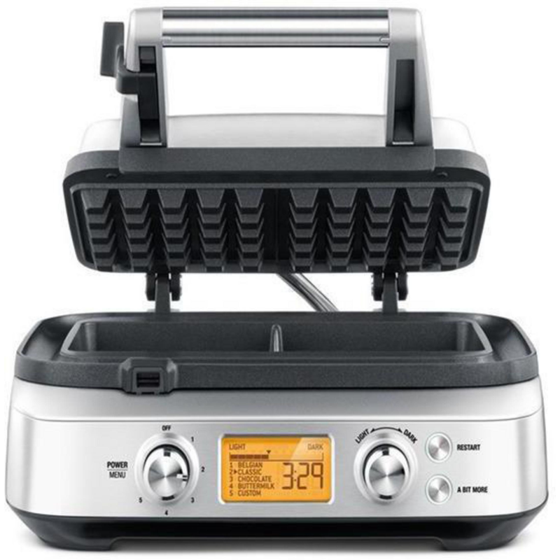 SAGE SWM620BSS4EEU1 SMART WAFFLE Waffeleisen Silber SAGE SWM620BSS4EEU1 SMART WAFFLE Waffeleisen Silber