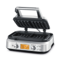 SAGE SWM620BSS4EEU1 SMART WAFFLE Waffeleisen Silber SAGE SWM620BSS4EEU1 SMART WAFFLE Waffeleisen Silber