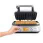 SAGE SWM620BSS4EEU1 SMART WAFFLE Waffeleisen Silber SAGE SWM620BSS4EEU1 SMART WAFFLE Waffeleisen Silber