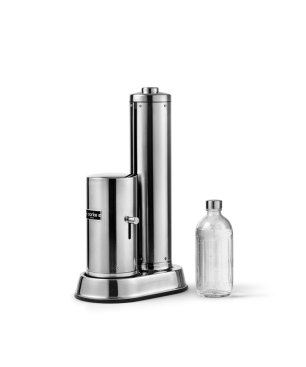 AARKE A1081 Carbonator Pro Wassersprudler, Silber