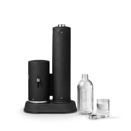 AARKE A1082 CARBONATOR PRO MATT SCHWARZ Wassersprudler, Schwarz