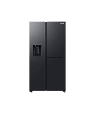 SAMSUNG RH68B8821B1/EG Side-by-Side (E, 1780 mm hoch, Premium Black Steel/Urban Silver)