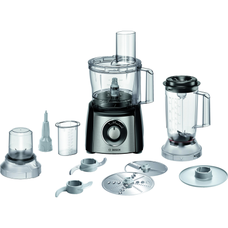 BOSCH MCM 3 PM 386 Kompaktküchenmaschine Schwarz (Rührschüsselkapazität: 2,3 Liter, 900 Watt)