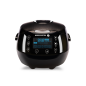 REISHUNGER Digitaler Reiskocher Reiskocher und Dampfgarer (860 Watt, Schwarz) REISHUNGER Digitaler Reiskocher Reiskocher und Dampfgarer (860 Watt, Schwarz)