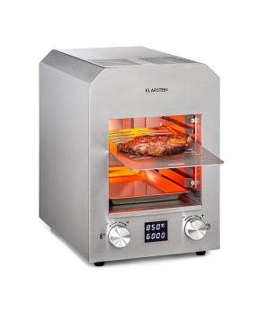 KLARSTEIN Hannibal Elektrogrills Silber