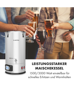 KLARSTEIN Maischfest Boiler Maischekessel
