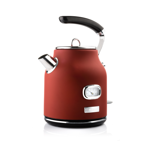 WESTINGHOUSE WES25 Wasserkocher Toaster Kaffeemaschine Set rot (1750 Watt, Schlitze: 4)