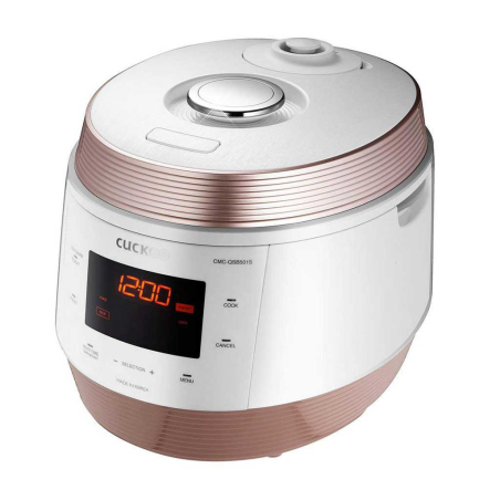 CUCKOO CMC-QSB501S Multikocher (1150 Watt, Peachgold/Weiß)