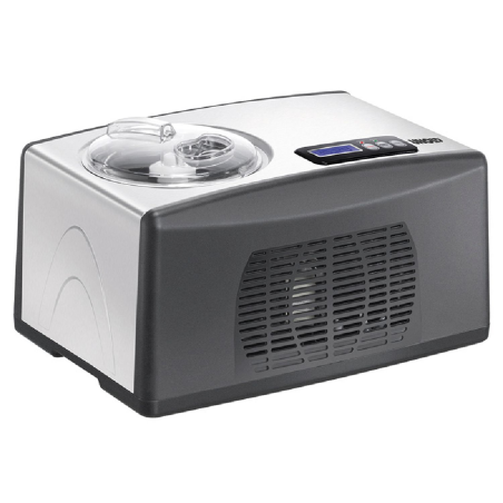UNOLD EISMASCHINE Cortina Eismaschine (150 Watt, Edelstahl/Schwarz)