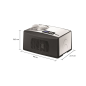 UNOLD EISMASCHINE Cortina Eismaschine (150 Watt, Edelstahl/Schwarz) UNOLD EISMASCHINE Cortina Eismaschine (150 Watt, Edelstahl/Schwarz)