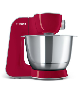 BOSCH MUM58720 Küchenmaschine Deep Red (Rührschüsselkapazität: 3,9 Liter, 1000 Watt)