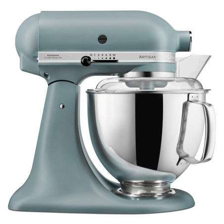 KITCHENAID 5KSM175PSEMF ARTISAN 4,8L NEBELBLAU Küchenmaschine Nebelblau (Rührschüsselkapazität: 4,8 Liter, 300 Watt)