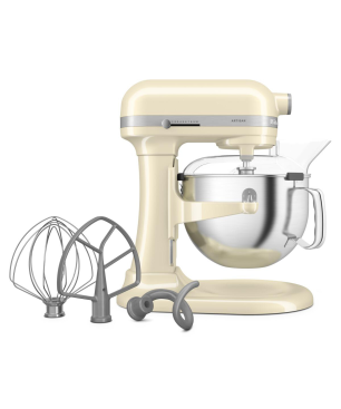 KITCHENAID 5KSM60SPXEAC Küchenmaschine Creme (Rührschüsselkapazität: 5,6 Liter, 375 Watt)